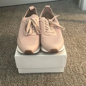 Banana Republic blush pink sneakers, size 9.5, great condition.